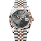 Rolex Datejust 36 Wimbledon Oystersteel Rose Gold Jubilee 126231