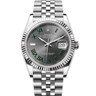 Rolex Datejust 36 Wimbledon Oystersteel White Gold Jubilee 126234