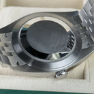 Rolex Datejust 41 Black Diamond Oystersteel White Gold Jubilee 126334 - Pre-Owned - Case back