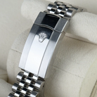 Rolex Datejust 41 Black Diamond Oystersteel White Gold Jubilee 126334 - Pre-Owned - Clasp 1