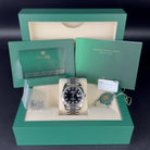 Rolex Datejust 41 Black Diamond Oystersteel White Gold Jubilee 126334 - Pre-Owned - Full set