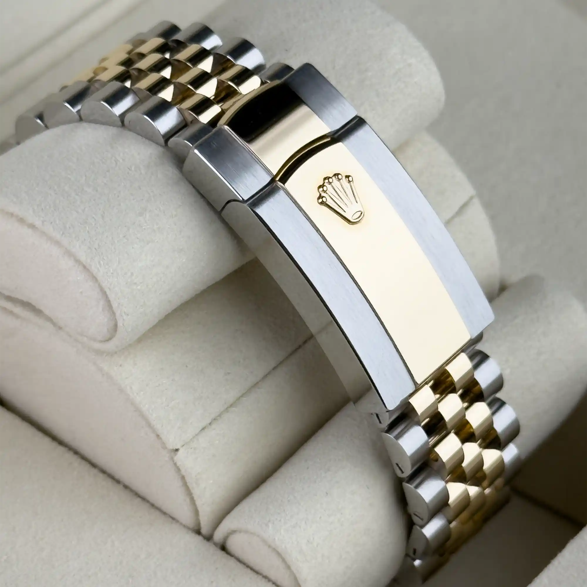 Rolex Datejust 41 Black Diamond Oystersteel Yellow Gold Jubilee 126333 - Bracelet 2