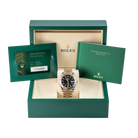 Rolex Datejust 41 Black Diamond Oystersteel Yellow Gold Jubilee 126333 - Full set