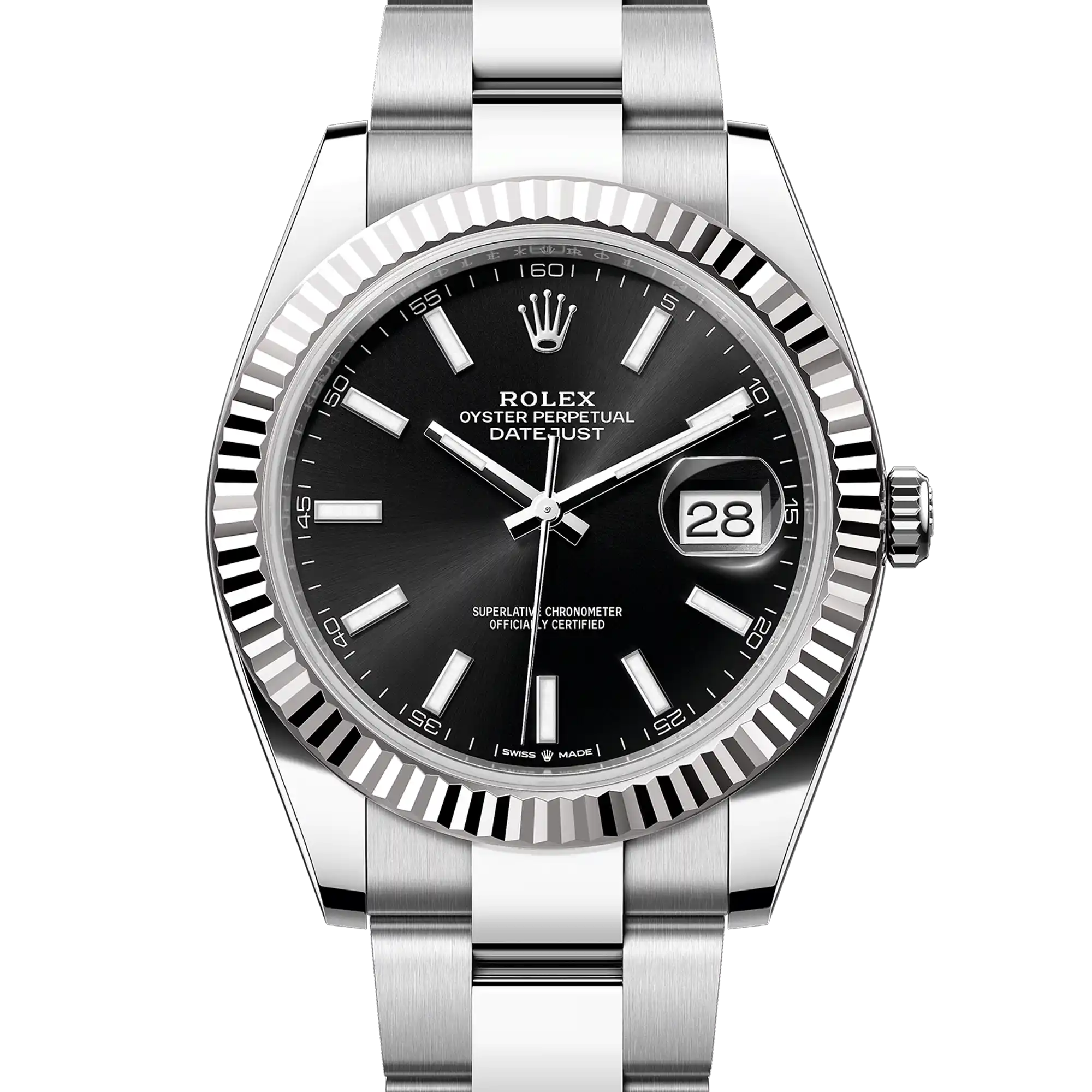 Rolex Datejust 41 Black Index 126334