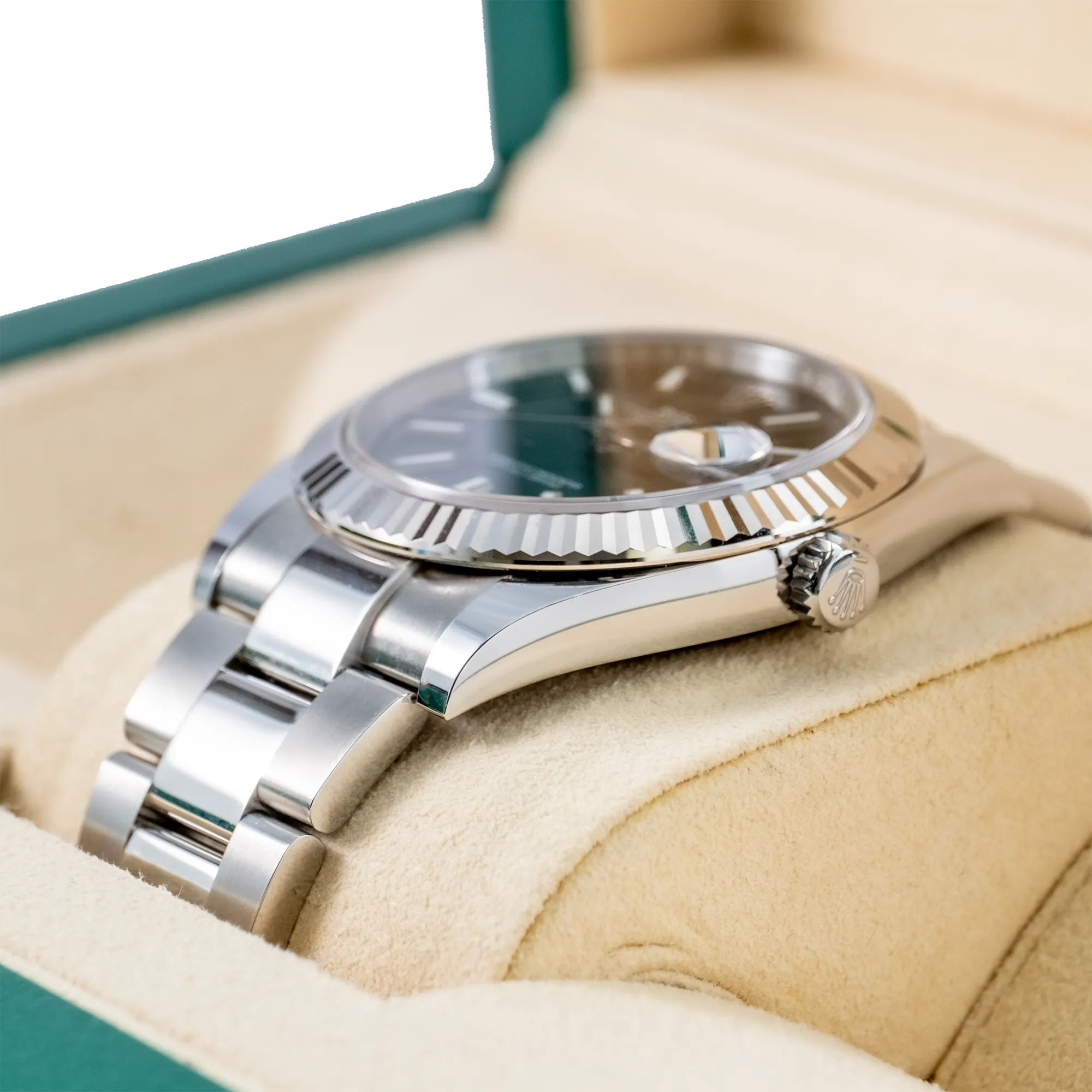 Rolex Datejust 41 Black Index 126334 - Right