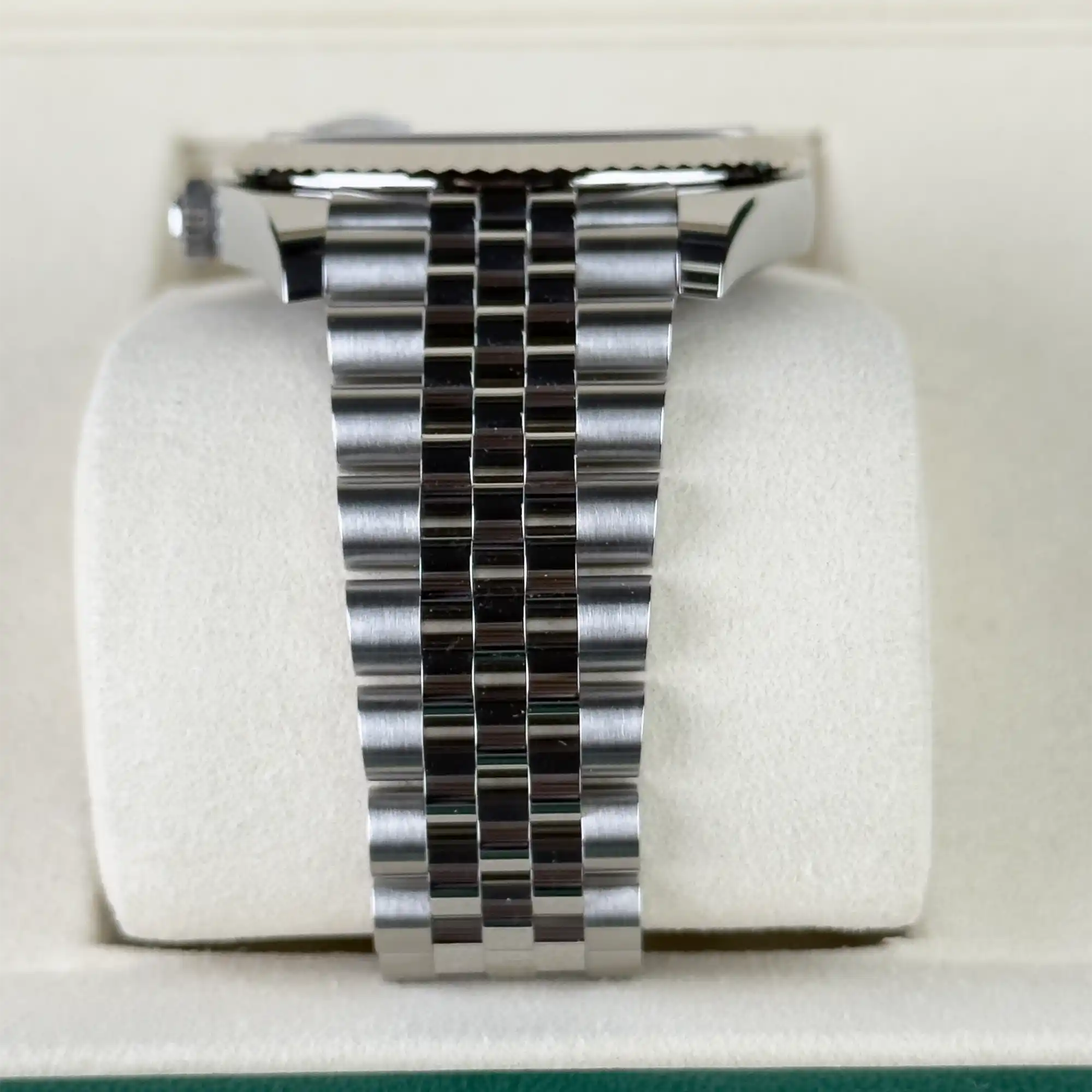 Rolex Datejust 41 Blue Diamond Oystersteel White Gold Jubilee 126334 - bracelet 1