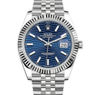 Rolex Datejust 41 Blue Motif Dial Jubilee 126334