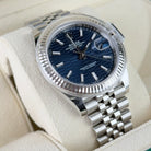 Rolex Datejust 41 Blue Motif Dial Jubilee 126334 - right