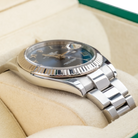 Rolex Datejust 41 Blue Roman Oystersteel White Gold Oyster 126334 - Left