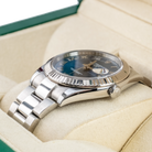 Rolex Datejust 41 Blue Roman Oystersteel White Gold Oyster 126334 - Right