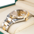 Rolex Datejust 41 Champagne Index Oystersteel Yellow Gold Oyster 126333 - Right