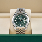 Rolex Datejust 41 Green Index Oystersteel Jubilee 126300 - In box 2