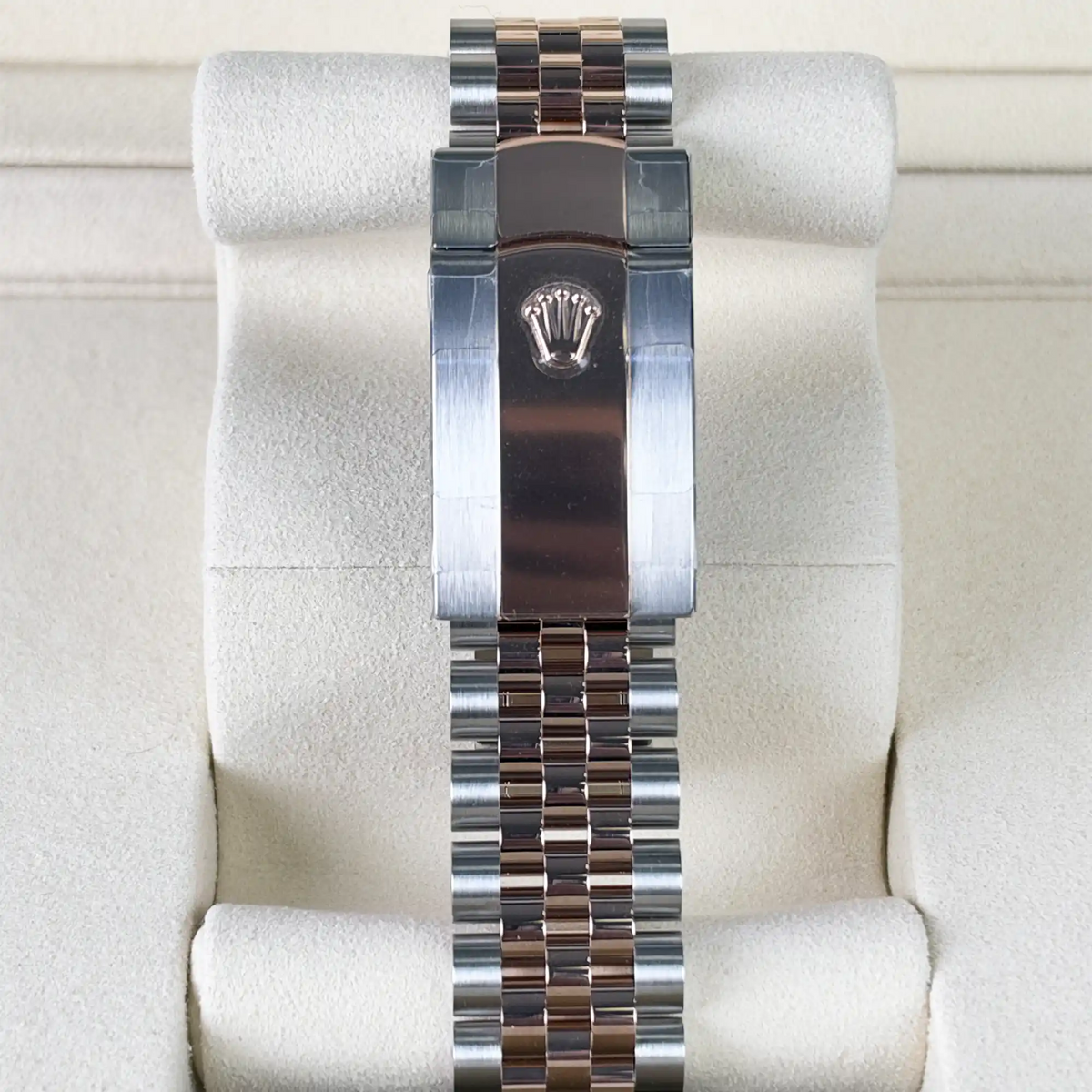 Rolex Datejust 41 Mint Green Rose Gold Oystersteel Jubilee 126331 - 2026 New Releases - 2026 Unworn - Bracelet 1