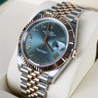 Rolex Datejust 41 Mint Green Rose Gold Oystersteel Jubilee 126331 - 2026 New Releases - 2026 Unworn - Right