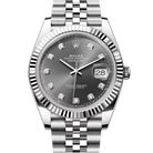 Rolex Datejust 41 Slate Diamond Dial Jubilee 126334
