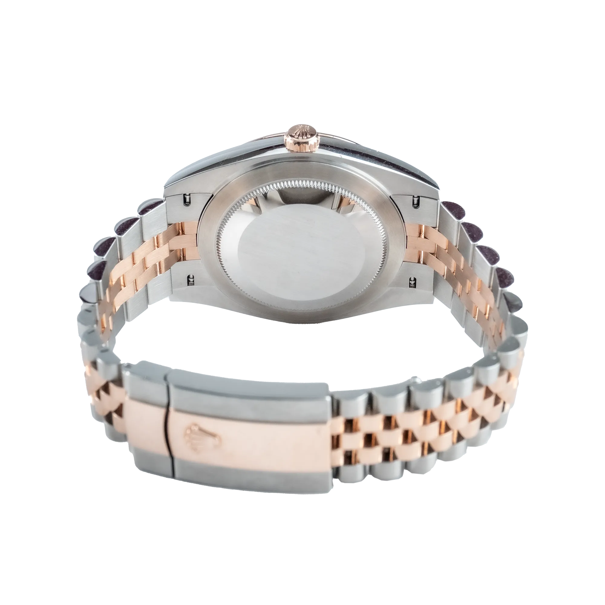Rolex Datejust 41 Sundust Index Oystersteel Rose Gold Jubilee 126331 -  Back