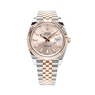 Rolex Datejust 41 Sundust Index Oystersteel Rose Gold Oyster 126331 - Front