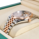 Rolex Datejust 41 Sundust Index Oystersteel Rose Gold Oyster 126331 - Right