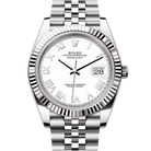 Rolex Datejust 41 White Roman White Gold Oystersteel Jubilee 126334 - 2026 New Releases