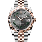Rolex Datejust 41 Wimbledon Oystersteel Rose Gold Jubilee 126331