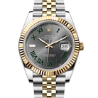 Rolex Datejust 41 Wimbledon Oystersteel Yellow Gold Jubilee 126333