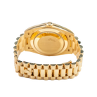 Rolex Day-Date 40 Green Roman Yellow Gold 228238 - Back