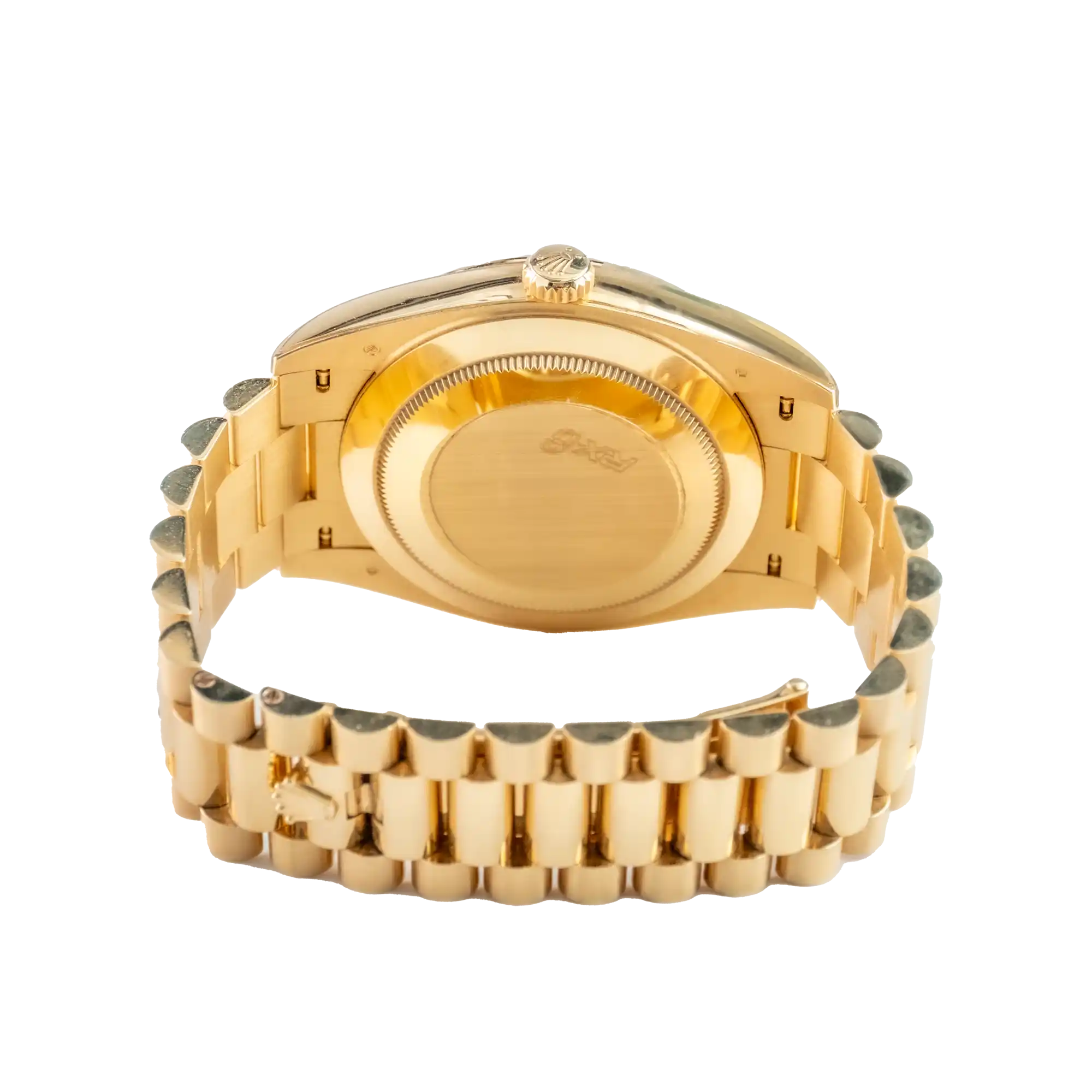 Rolex Day-Date 40 Green Roman Yellow Gold 228238 - Back