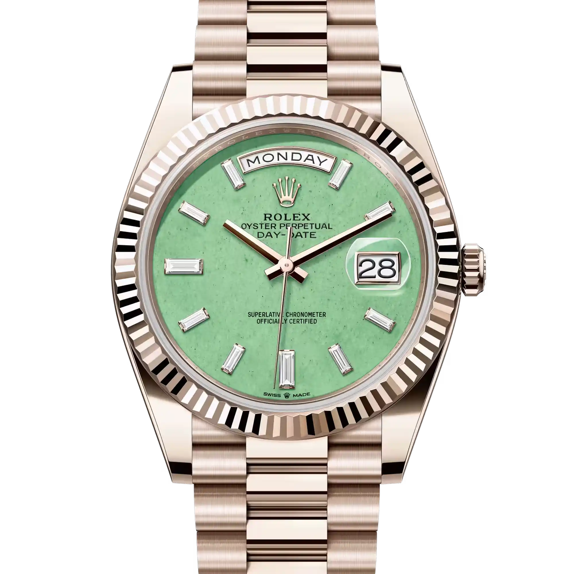 Rolex Day-Date 40 Light Green Aventurine Jubilee Gold 228235jg - 2026 New Releases