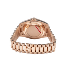 Rolex Day-Date 40 Olive Green Roman Rose Gold 228235 - Back
