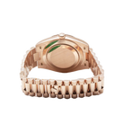 Rolex Day-Date 40 Olive Green Roman Rose Gold 228345 - Back