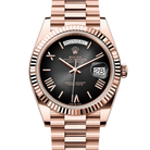 Rolex Day-Date 40 Slate Ombré Roman Rose Gold 228235