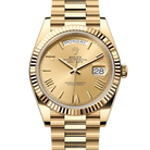 Rolex Day-Date 40 Yellow Gold Champagne Roman 228238