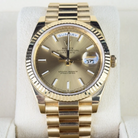 Rolex Day-Date Champagne Index Dial 228238 - Front