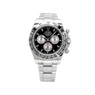 Rolex Daytona "Baby Le Mans" White Gold Black Steel Dial Oyster 126509 - Front
