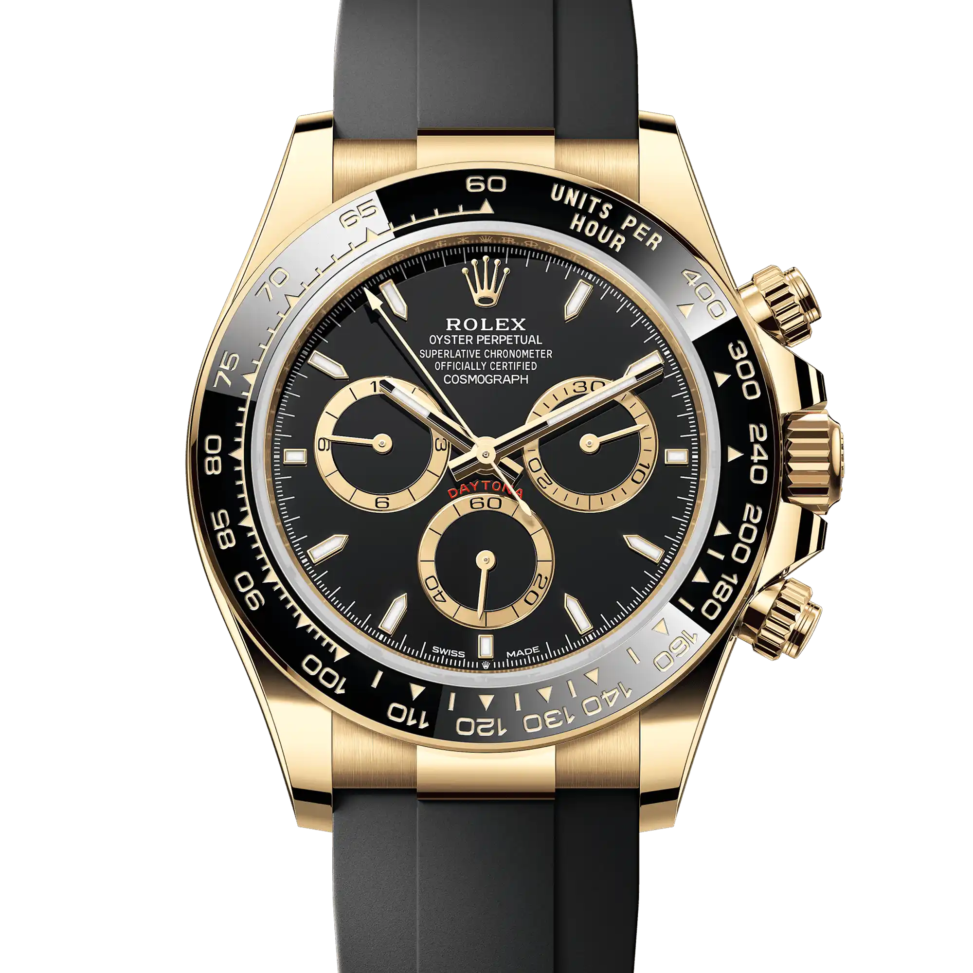 Rolex Daytona Black Dial Oysterflex 126518LN