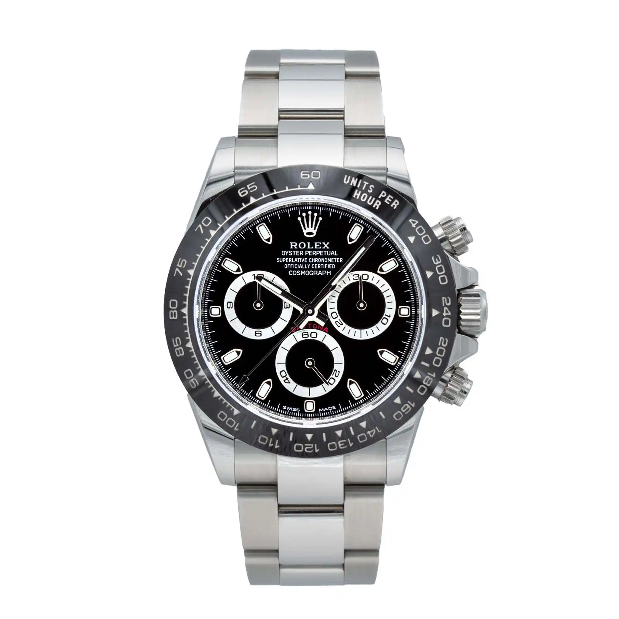Rolex Daytona Black "Panda" 116500LN - Front