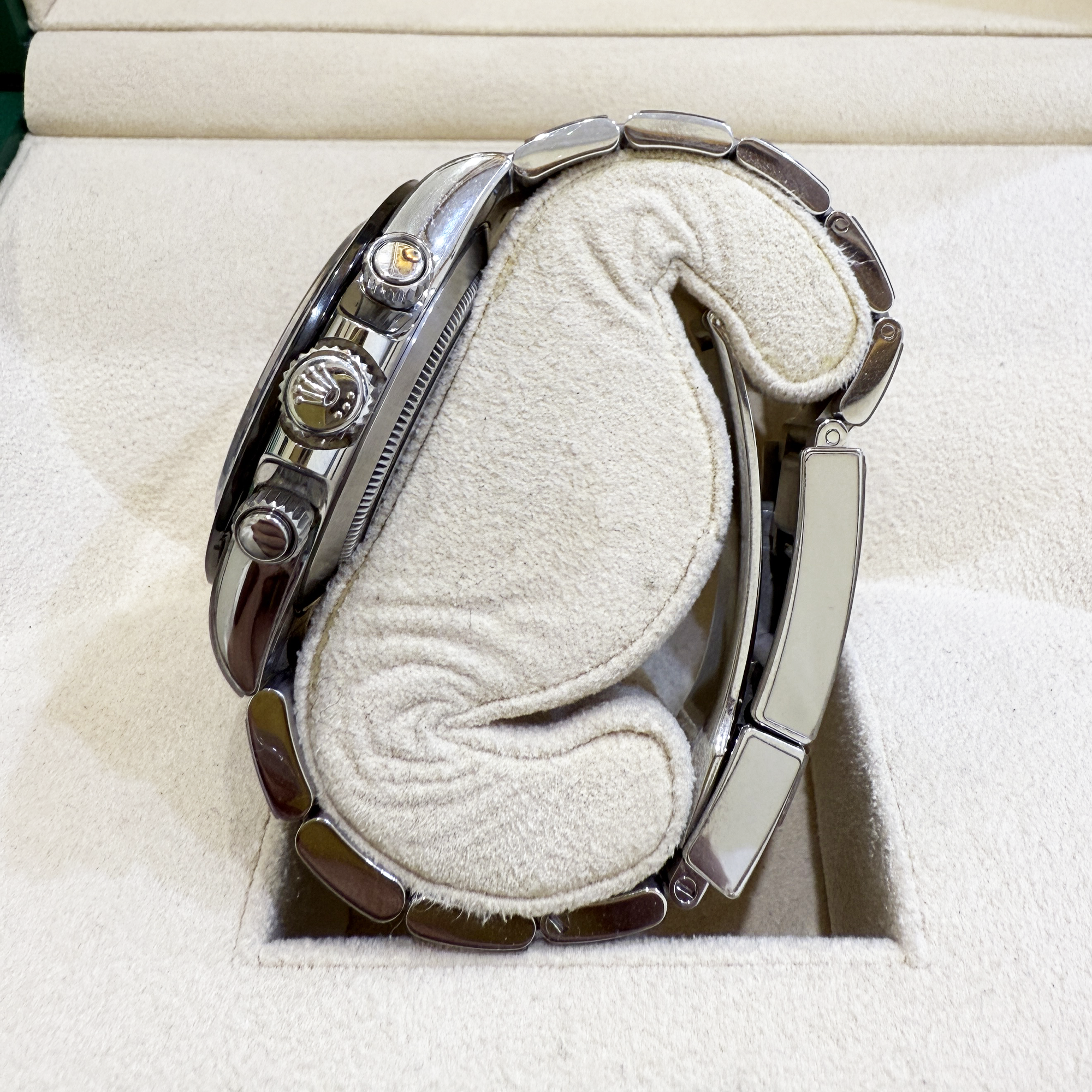 Rolex Daytona Black "Panda" 116500LN - Pre-owned - Crown