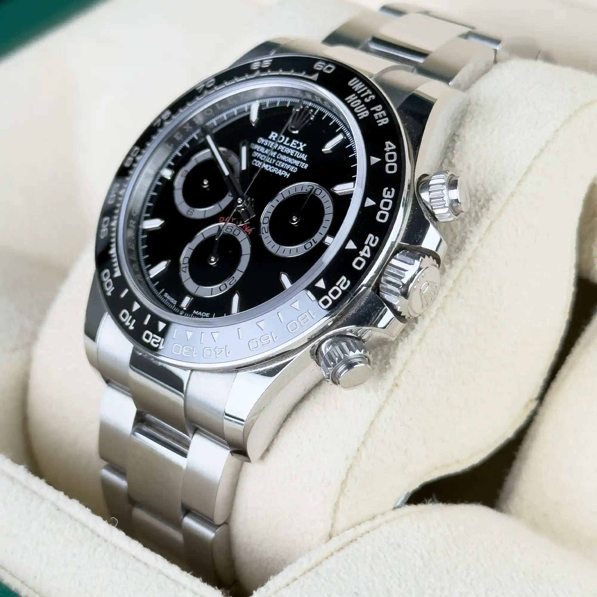 Rolex Daytona Black "Panda" 126500LN Steel - Pre-Owned - Side 5