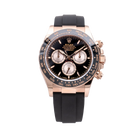 Rolex Daytona Black Sundust Dial Oysterflex 126515LN - Front