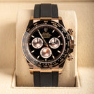 Rolex Daytona Black Sundust Dial Oysterflex 126515LN - In box