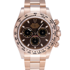 Rolex Daytona Chocolate Dial Rose Gold Oyster 116505 - Pre-Owned