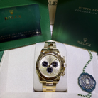 Rolex Daytona Golden Black Dial Yellow Gold Oyster 126508 - Full set