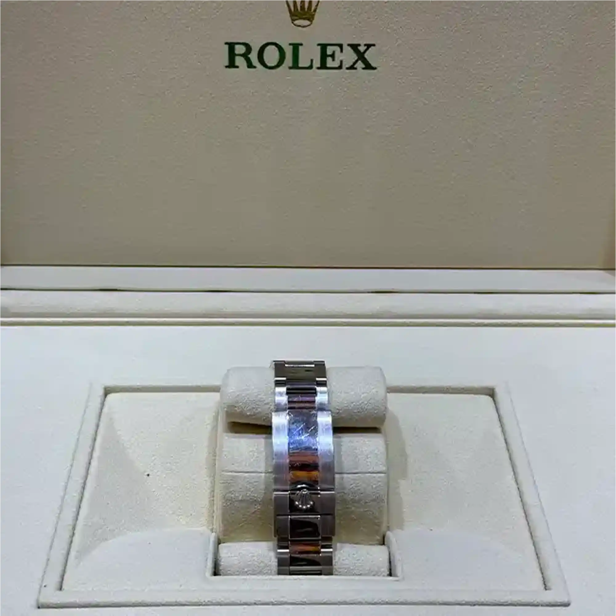 Rolex Daytona Ice Blue Diamond Dial Platinum 116506 - Pre-Owned - Back