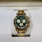 Rolex Daytona "John Mayer" Green Dial Yellow Gold 126508 - Front