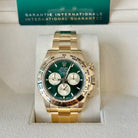 Rolex Daytona "John Mayer" Green Dial Yellow Gold 126508 - In box