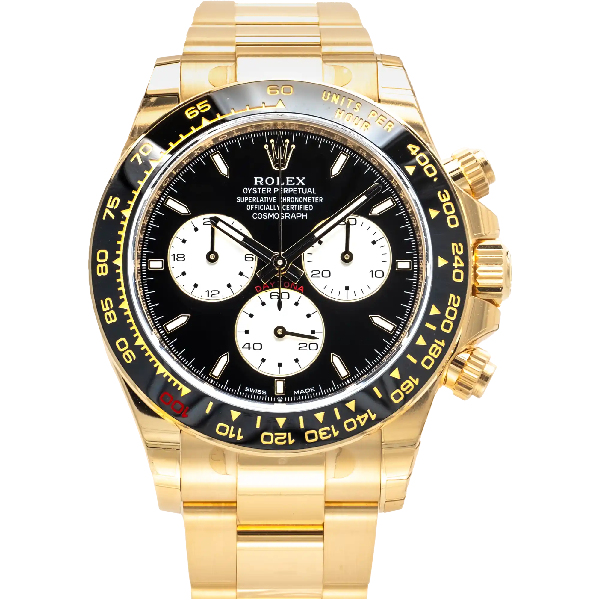 Rolex Daytona Le Mans “100th Year” Yellow Gold Black Ceramic 126528LN