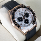 Rolex Daytona Meteorite Dial Everose Gold Oysterflex 126515LN - 2026 Unworn - Left
