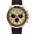Rolex Daytona "Pikachu/YML" Golden Dial Oysterflex 116518LN - Pre-owned