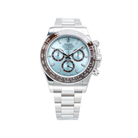Rolex Daytona Platinum Ice Blue Dial Oyster 126506 - Front