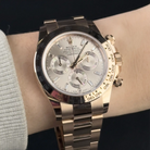 Rolex Daytona Sundust Diamond Dial 116505 - Wrist